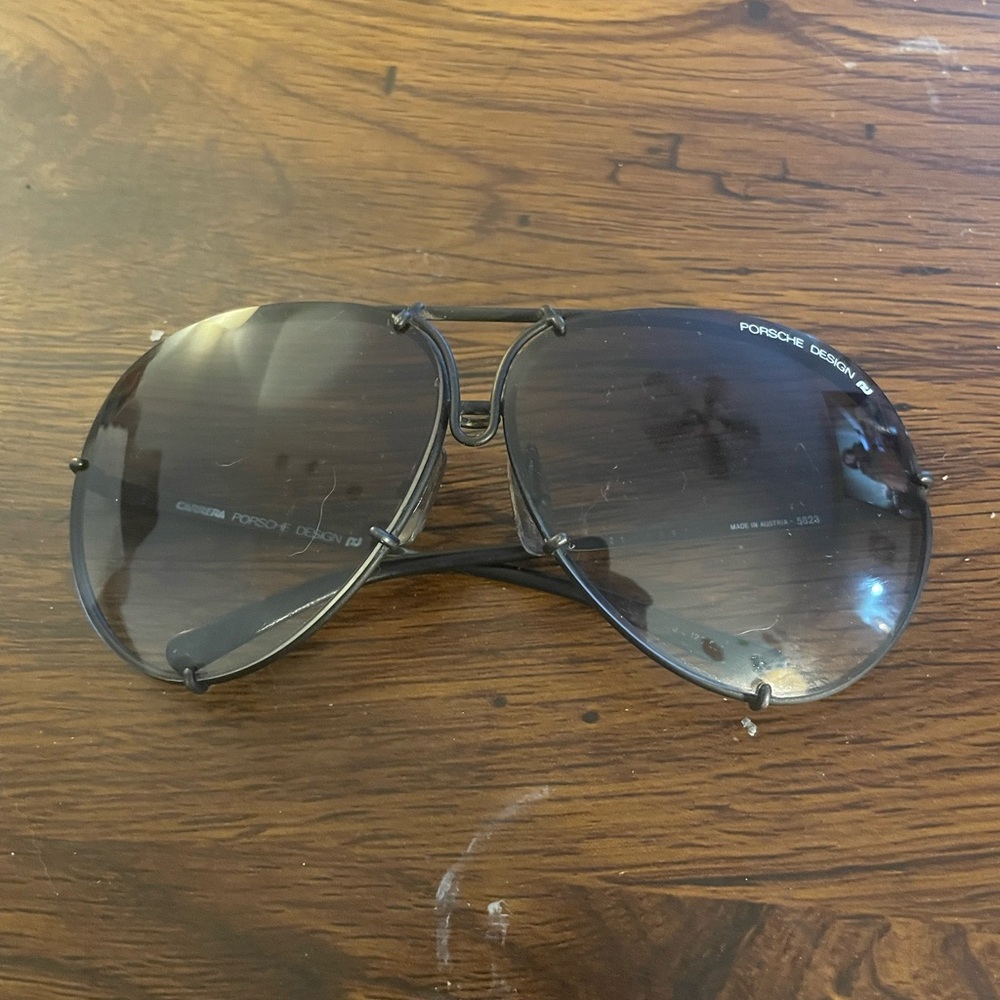 Porsche Design x Carrera Black Frame Sunglasses 5623